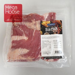 BACON RØGET 2,5 KG.