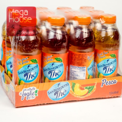 SAN BENEDETTO ICETEA PEACH 12X0,5 LTR. INCL. PANT