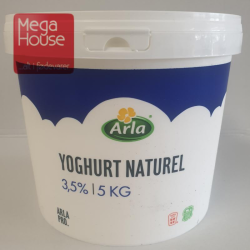 YOGHURT NATUREL 3,5% 5 KG (ARLA)