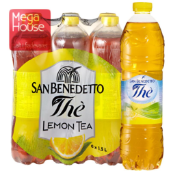 SAN BENEDETTO ICETEA LEMON 6X1,5 LTR. INCL. PANT