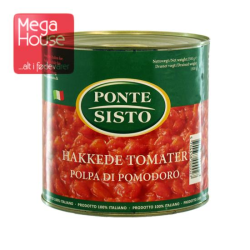 HAKKEDE TOMATER 2,5 KG.