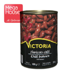 BØNNER CHILI RØD (VICTORIA) 400 G.