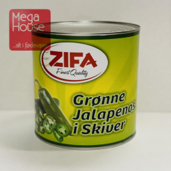 JALAPENOS I SKIVER 3 KG. ZIFA