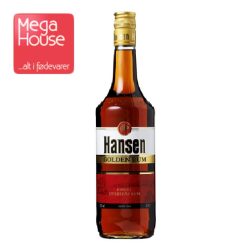 HANSEN GOLDEN RUM 37,5%  70 CL.