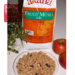 MÜSLI FRUGT 750 G.