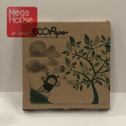 ECOBOX 30X30 CM. PIZZAÆSKE 100 STK.