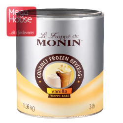 MONIN FRAPPE VANILLE 1,36 KG.