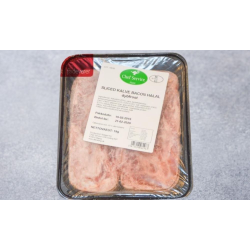 HALAL KALVE BACON 1 KG.