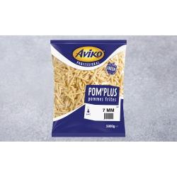 POMMES FRITES 7 MM. (AVIKO) 4X2,5 KG.