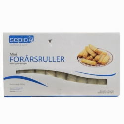 MINI FORÅRSRULLER M/GRØNTSAGER 60X15 G.